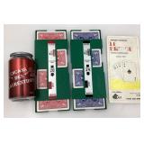 Ensemble de bridge, 2 jeux de cartes et
