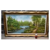 Toile encadrï¿½e, 48'' x 24''