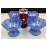 4 coupes à sorbet / dessert