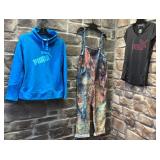Polar Puma, t-shirt Puma et salopette