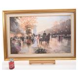 Impression de C. Kieffer, 20'' x 32'', encadrée