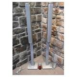 *2 haut-parleurs Pioneer, hauteur : 4',