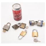 7 cadenas à clé