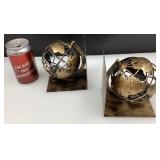 Serre-livres globes terrestres