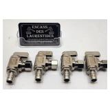 4 valves à bille (ball valves) Dahl