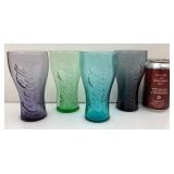 4 verres Coca-Cola