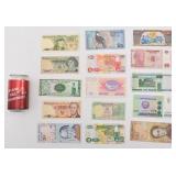 Lot de billets internationaux