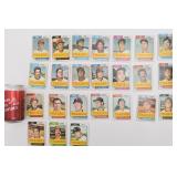 24 cartes de baseball  Topps Traded, 1974