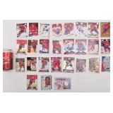 Lot de cartes de hockey de joueurs des Canadiens