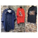 Chemise Columbia 2XL, t-shirt Gallagher