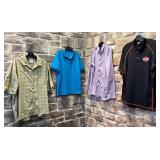 2 chemises XL, dont Columbia, et 2 polos,