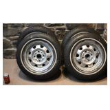 *4 pneus d'été Uniroyal tiger paw P165/180R14