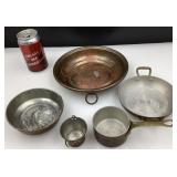 Article de cuisine vintage, en cuivre