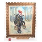 Peinture de Benoît Tétreault, reproduction