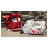2 sacs, Puma et Fila