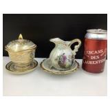 Tasse à thé Benjarong thaïlandaise et pichet