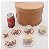 Tasses et soucoupes vintage, Macmillan 1989 et