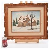 Toile signée L. Parent, '81, 16'' x 12'',