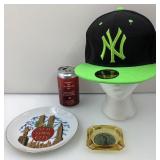 3 articles New York, casquette, cendrier et