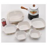 7 pièces CorningWare french spice