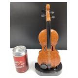 Violon décoratif, sur support
