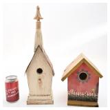 2 maisons d'oiseaux