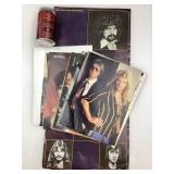 Lot d'affiches de groupes / musiciens
