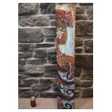 Toile signée, 8'' x 48''