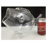 *Poisson en verre, vide-poches ou jardinière