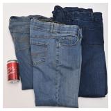 3 paires de jeans, grandeurs 26-27