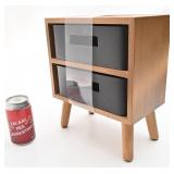 Coffret de rangement, en bois, avec tiroirs