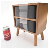Coffret de rangement, en bois, avec tiroirs