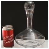 Carafe à vin, avec bouchon