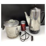 Théière et cafetière, vintage