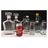 Lot de bouteilles de collection, dont Chagnon