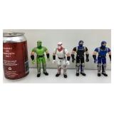4 figurines Ninja Kid Connection