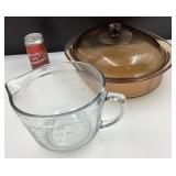 Plat Vision et tasse Anchor Hocking 2 litres