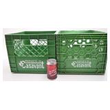 2 caisses de lait Casavan