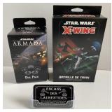 2 jeux Star Wars, neufs