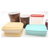 6 plats Tupperware