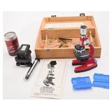 Microscope Tasco, avec accessoires