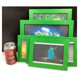 6 cadres Minecraft, 10'' x 12'' et 6.5'' x 8.5''