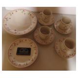 Ensemble de vaiselle en porcelaine Sunflower,