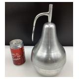 Coffret poire, en aluminium