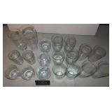 19 verres variés