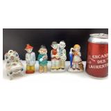 5 pièces en porcelaine Occupied Japan