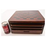 Coffret multijeux, en bois