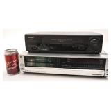 Lecteur Beta Toshiba et lecteur VHS Sharp