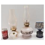 3 lampes à l'huile