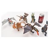 6 jouets dragons